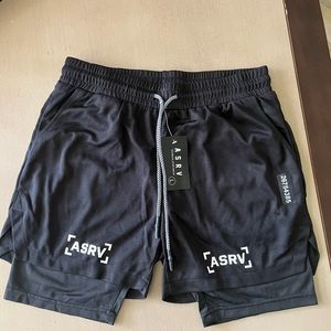 ASRV 5" LINER SHORT - BLACK "BRACKET"/BLACK